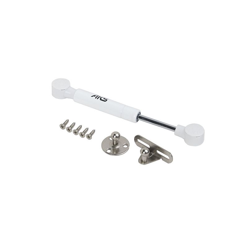 Подъемник газовый верхний 60N короткий белый AKS 115817