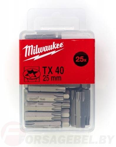 Бита 1/4'' 25 шт. Milwaukee