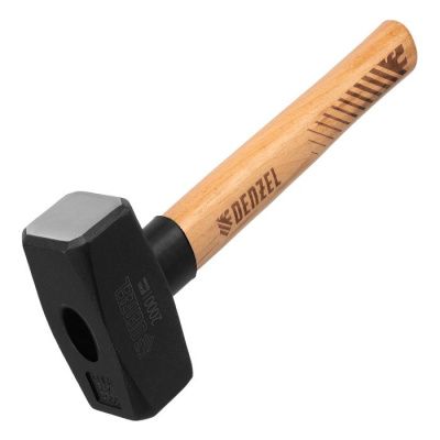 Кувалда 1 кг, кованая головка, буковая рукоятка Denzel 11018
