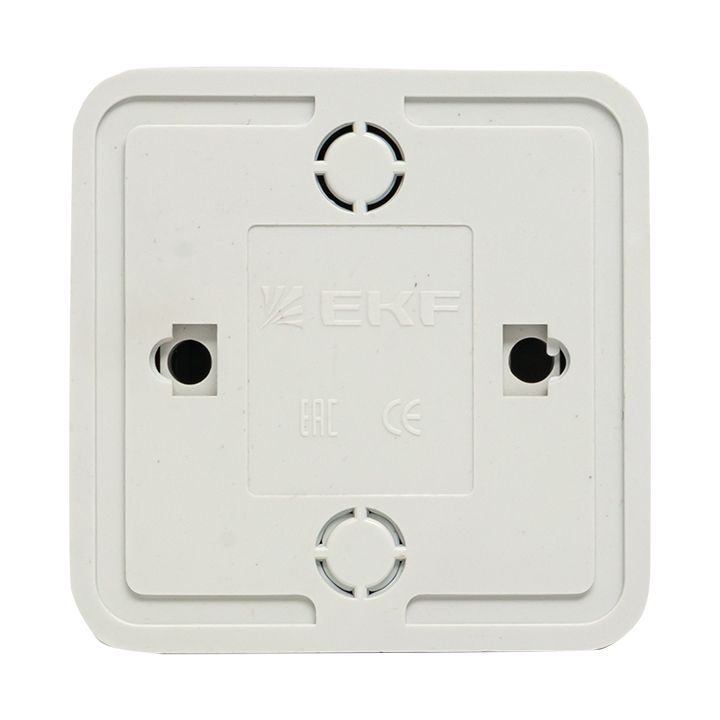 Розетка TV 1-мест, 75Ом 5-862МГц бел, Рим EKF PROxima ENA00-027-10