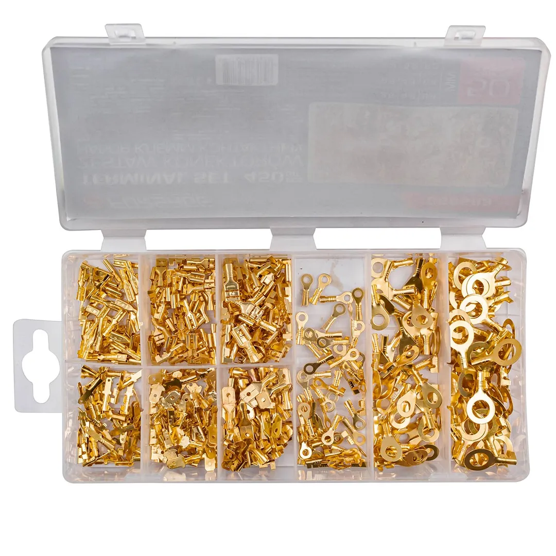 Набор кольцевых кабельных наконечников 450 шт Forsage F-068683