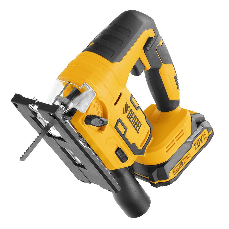 Лобзик аккумуляторный CJH-20-80, Li-Ion, 20 В Denzel 27205