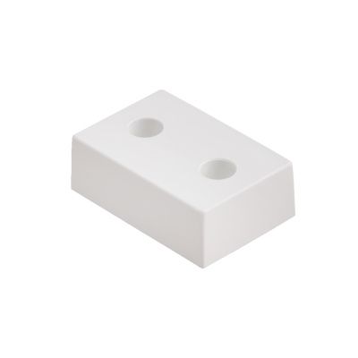 Опора меб. пласт. 60х40х20 белый PL 57414
