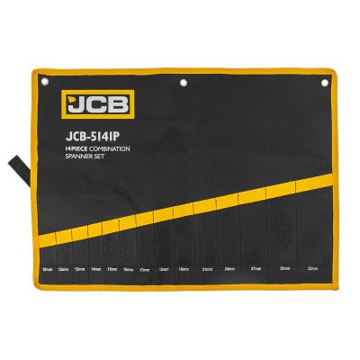 Органайзер тканевый для набора ключей 14 пр. JCB JCB-5141P-P