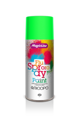 Краска зеленая флюорисцентная (265г) Magicline 1080