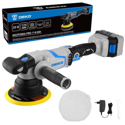 Полировальная машина аккумуляторная KDCP20DA PRO DEKO 081-1029