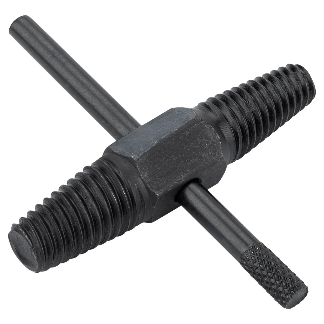 Экстрактор двухсторонний для извлечения сломанной резьбы из труб 1/2''-3/4'' в комплекте с воротком Partner PA-EX-Y214