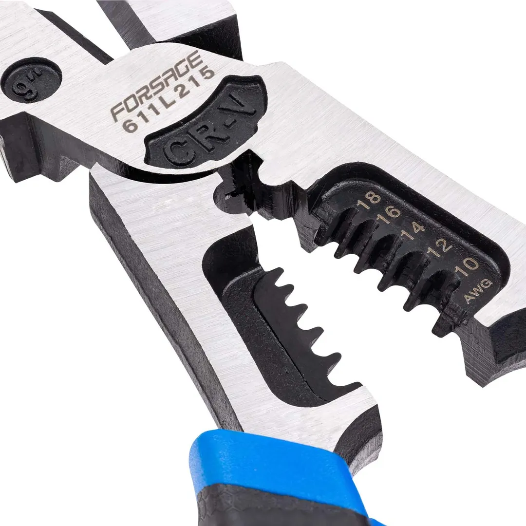 Плоскогубцы комбинированные многофункциональные 220 мм Forsage F-611L215