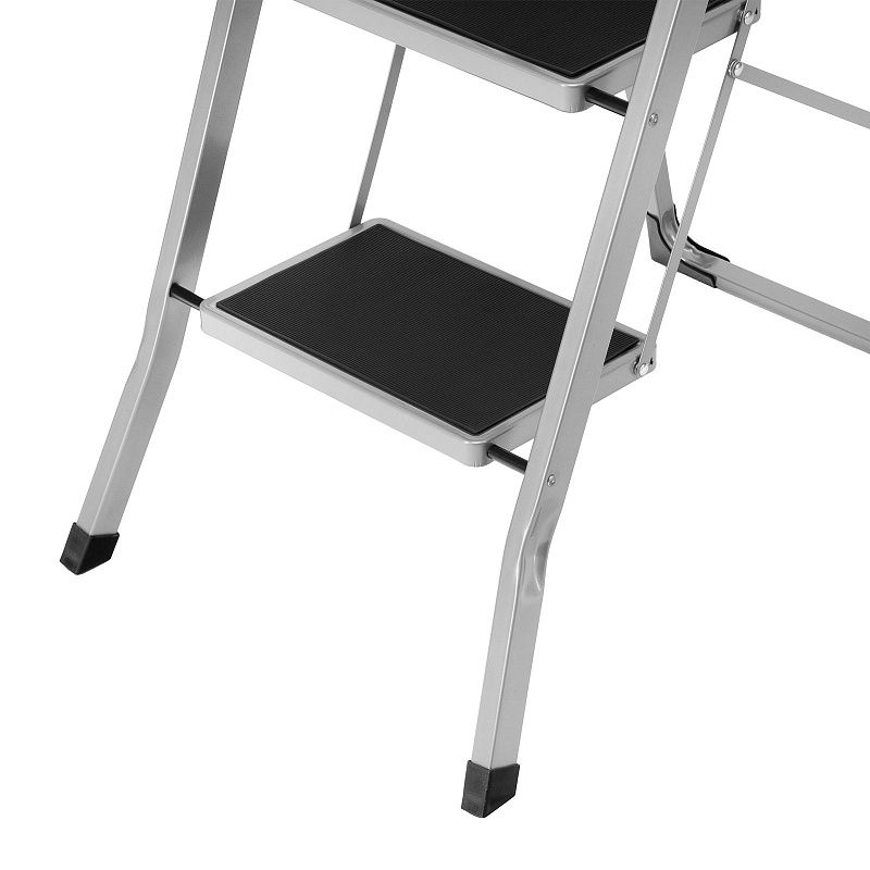 Стремянка стальная, 5 широких ступеней 20х30 см с полимерным покрытием Сибртех 97729