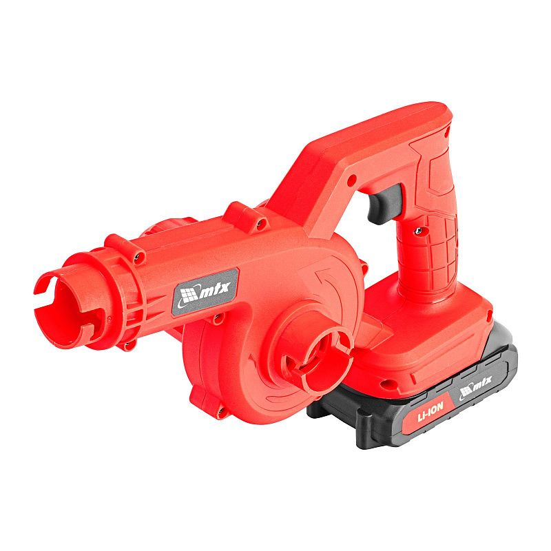 Воздуходувка-пылесос акк. портативная, LB-185, 35 м/с, 170 м3/ч, Li-Ion, 20 В MTX 59620