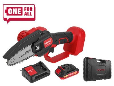 Аккум. мини-пила LX CEC 2518-1 в кор. ALL1 XLT с акб и з/у SET 18В, 4" WORTEX 1329493