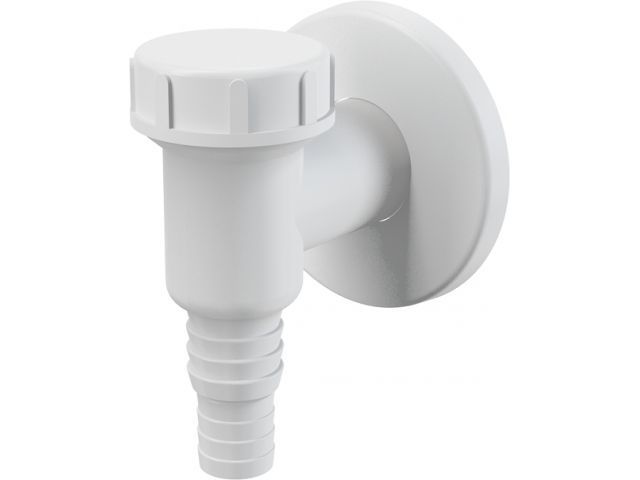 Сифон для стиральной машины наружный, обратный клапан Alcaplast APS2-BL-01