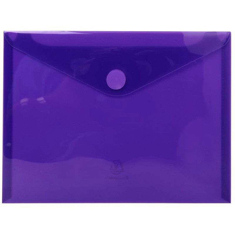 Папка-конверт на липучке "Velcro", A5, ассорти