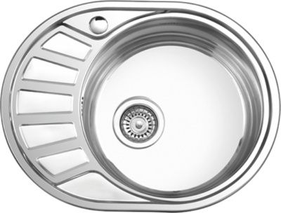 Кухонная мойка из нержавеющей стали, матовая Ledeme L75745-R