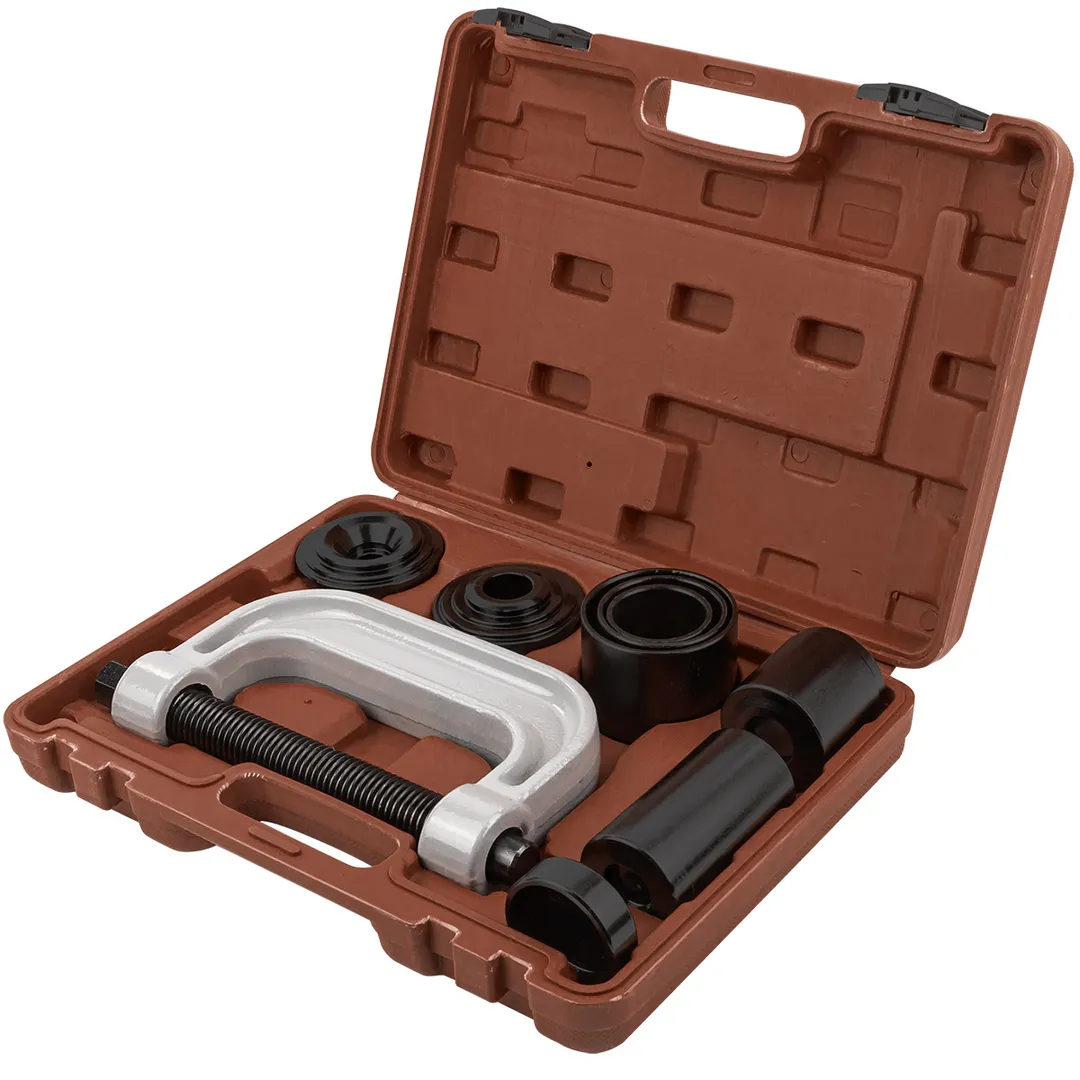 Набор инструментов для снятия и установки шаровых опор, подшипников, сайлентблоков 10 пр FORSTIME FT-909T2