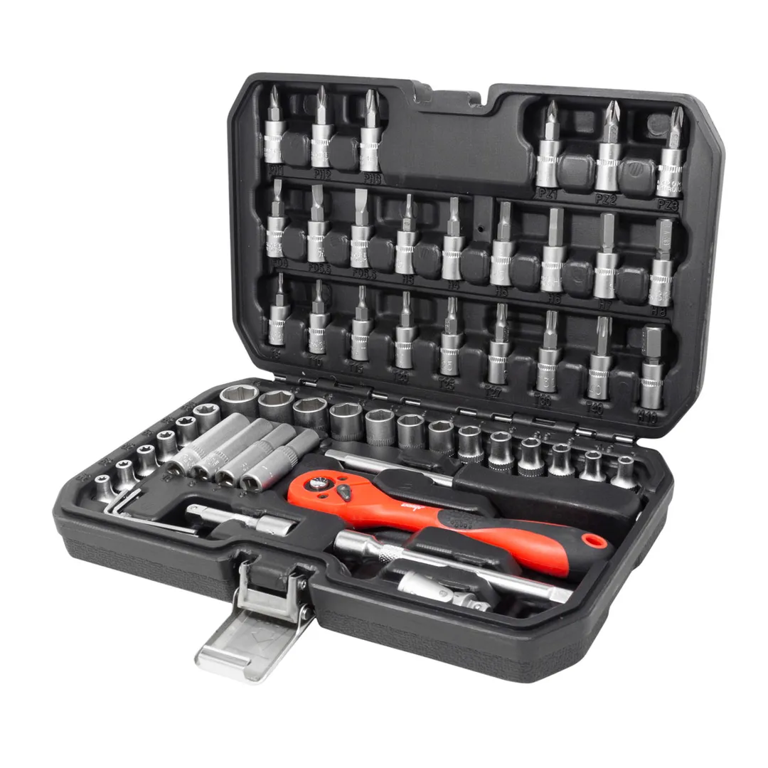 Набор инструментов 56 пр. 1/4'' 6-гр. DISEN DS-2571-5