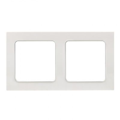 Стокгольм Рамка 2-местная белая EKF PROxima EXM-G-303-10