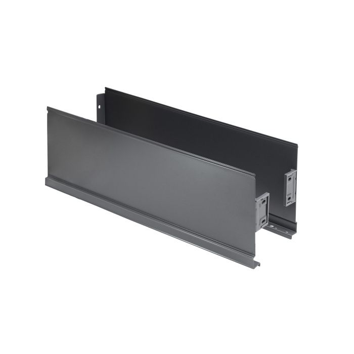 Боковина AKS L-400 графит высокий H=149 левая+правая QTYPE 88579