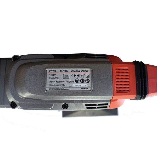 Отбойный молоток, 1700 Вт, 1900 уд/мин, 45 Дж Felisatti М-1700М Felisatti(719.5.1.10)