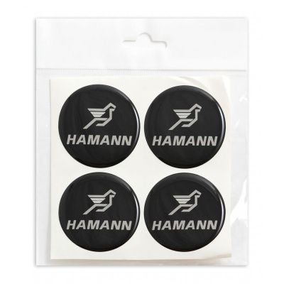 Наклейки на колпак СИЛИКОН 55мм Hamann 4 пр KOTA