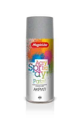 Краска серебряная (265г) RAL 9006 Magicline 100