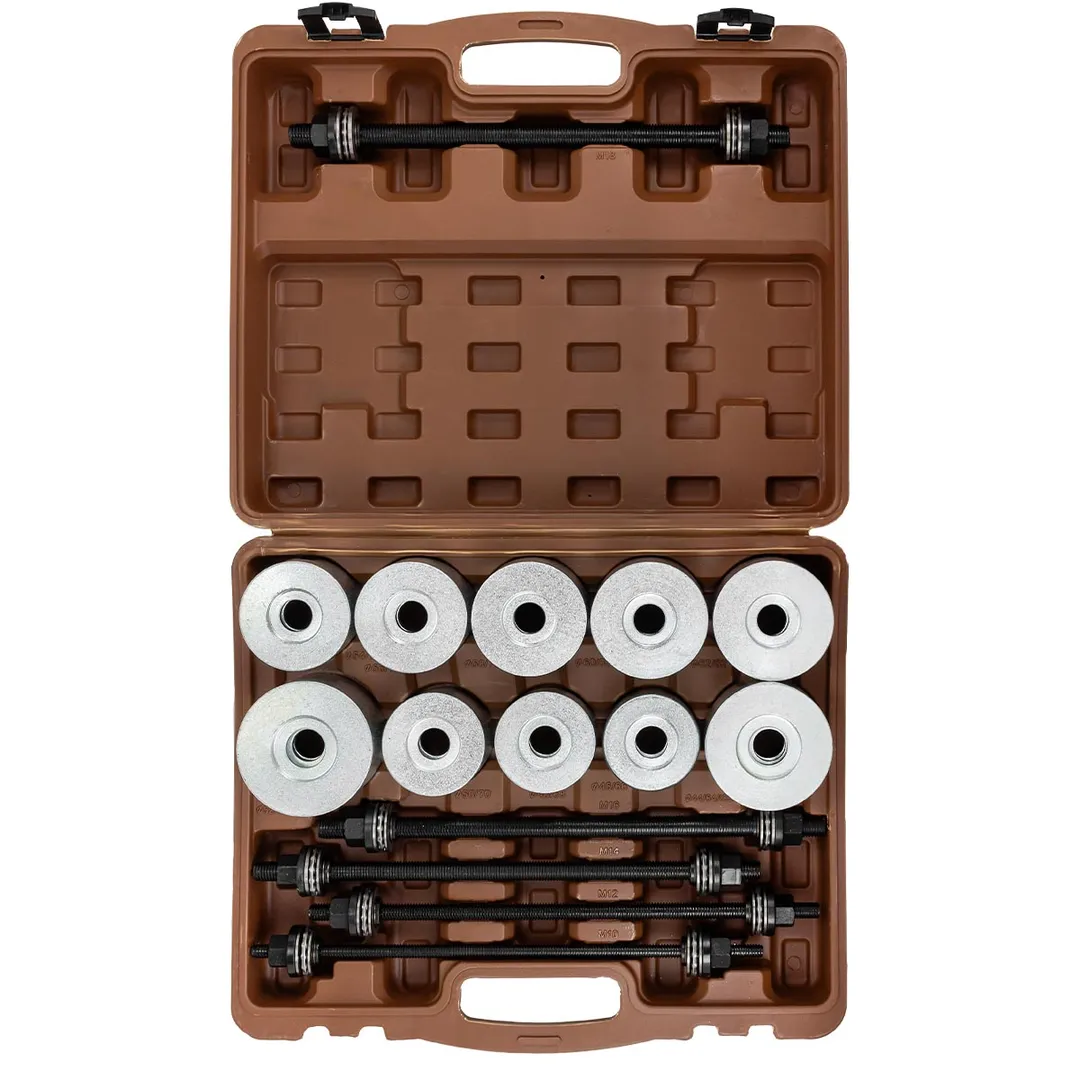 Набор инструментов для замены сайлентблоков, втулок и подшипников 27 пр. FORSTIME FT-933T2