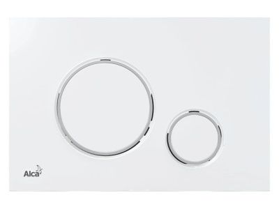 Кнопка для инсталляции, белая, Alcaplast M770