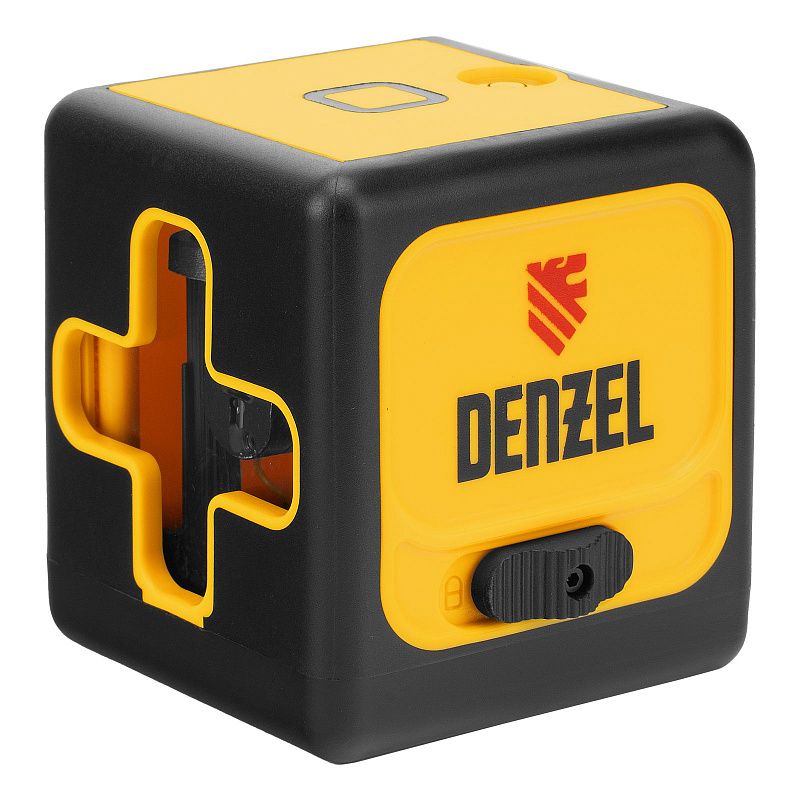 Лазерный уровень DQB-T, 30 м, зеленый луч, батарейки, штатив Denzel 350165