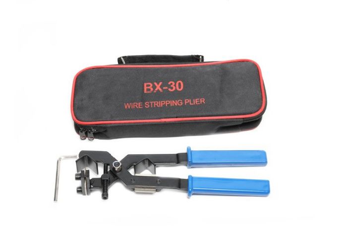 Съемник изоляции ручной, 70-300 мм2, медная/аллюминиевая проволока, в сумке Forsage F-BX30