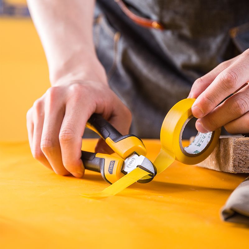 Бокорезы Deli "EDL2206Z", 160 мм, желтый, черный