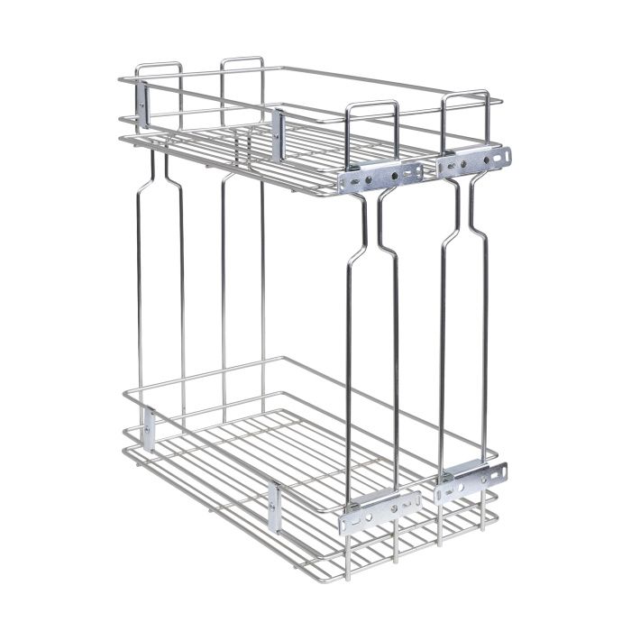 Выдвижная корзина-карго 300 б/н крепл.боковое/универс., эф.хрома Weixpol PL 41045