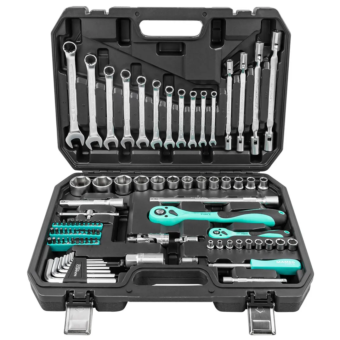 Набор инструментов PROFI 89 пр. 1/4"&1/2" 6-гр 4-32 мм MAMEDFORCE MF-4892-5