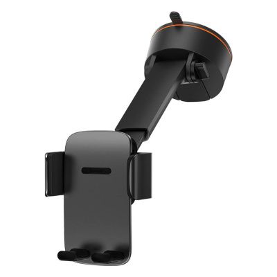 Автомобильный держатель Baseus Easy Control Clamp Pro Suction Cup Version Black (SUYK020001)