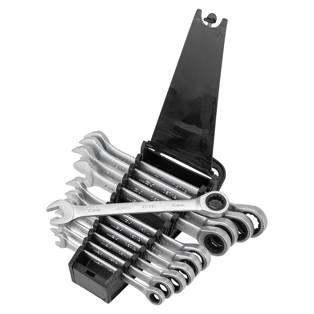 Набор ключей комбинированных трещоточных 8-19 мм 11 пр JBC JBC-51112