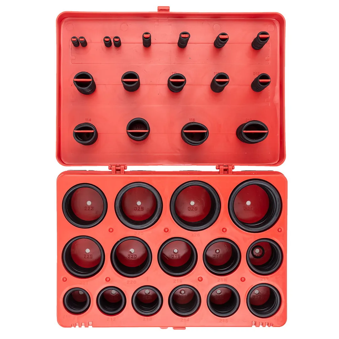 Кольца уплотнительные резиновые маслобензостойкие, 382 пр., метрические Forsage F-724