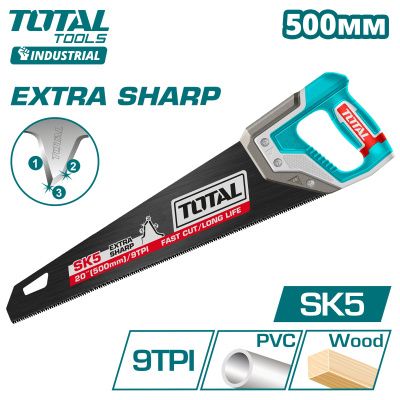 Ножовка по дереву 500 мм TOTAL THT55208