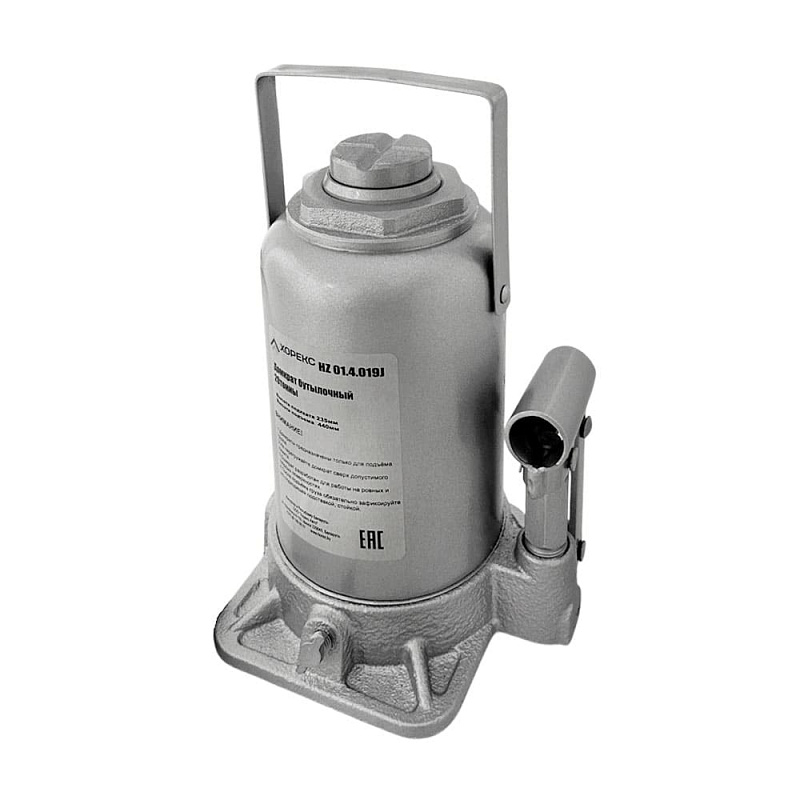 Домкрат бутылочный 20 т, 235-455 мм Horex HZ 01.4.019J