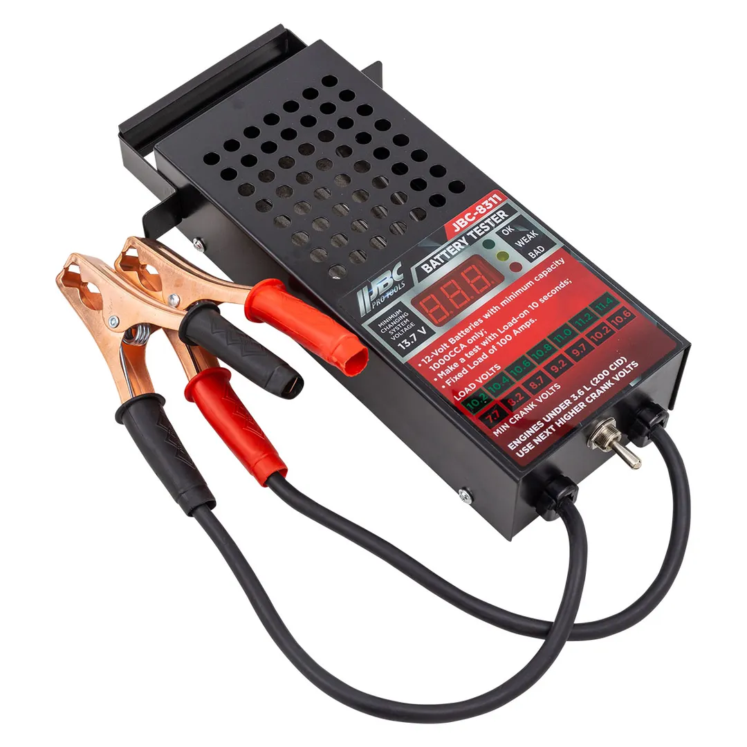 Тестер аккумуляторных батарей цифровой 12V, 100A, 200Ah JBC JBC-8311