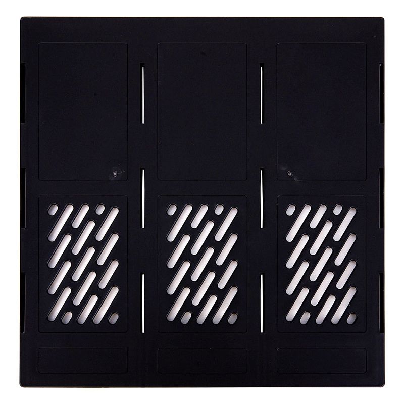 Лоток для бумаги вертикальный "Deli", черный