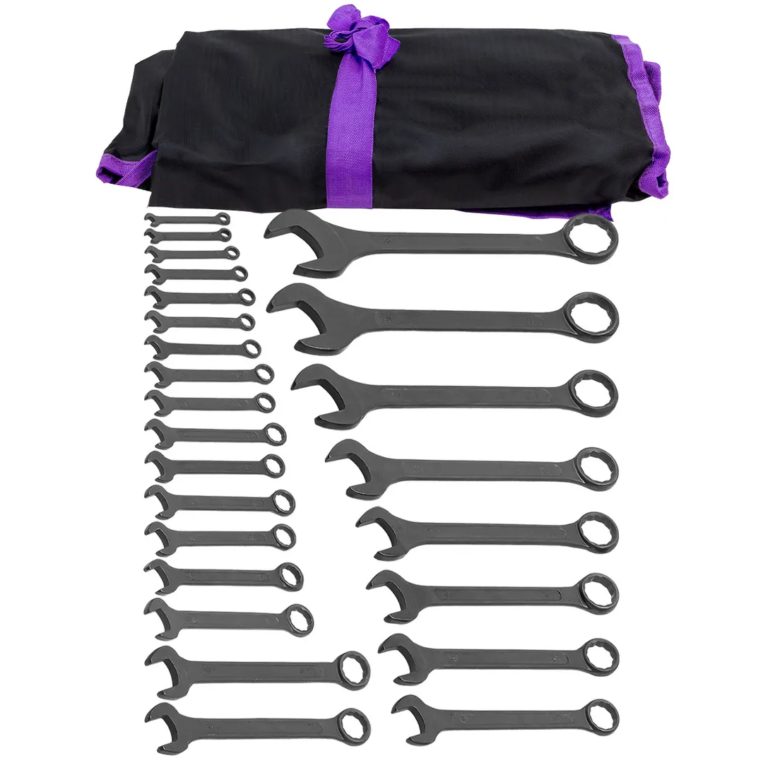 Набор ключей комбинированных 6-32 мм 25 пр Помощник 5261PD Black