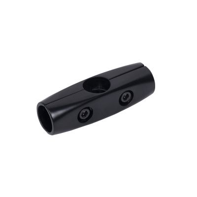 Соединитель 3-х труб d25 (578) перпендикулярный, черный AKS 112432