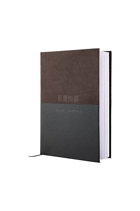 Блокнот "Стихия. Bullet Journal", А5, 80 листов, в клетку, черный