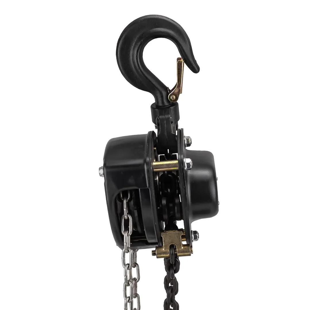 Таль механическая подвесная с лепестковым механизмом фиксации цепи натяжения, 2 т, длина цепи - 3 м RockForce RF-TRC90201A