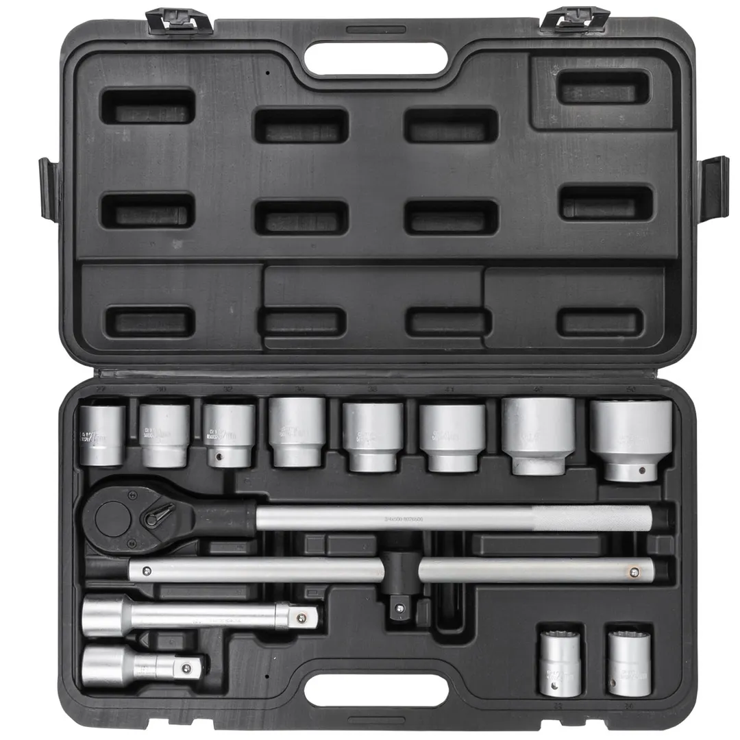 Набор торцевых головок 22-50 мм 14 пр 3/4'' 12-гр Forsage F-6141-9