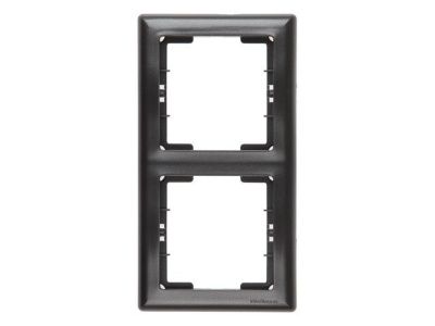 Рамка 2-ая вертикальная дымчатая, DARIA, Mutlusan 2120 800 2295