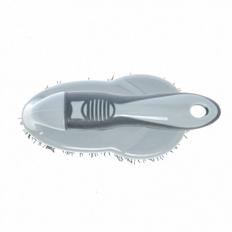 Щетка универсальная утюжок HQ Profiline, 15 см, жесткая, серый