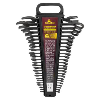 Набор ключей комбинированный 6-32 мм 25 пр KINGTUL KT-5261D36-41 BLACK