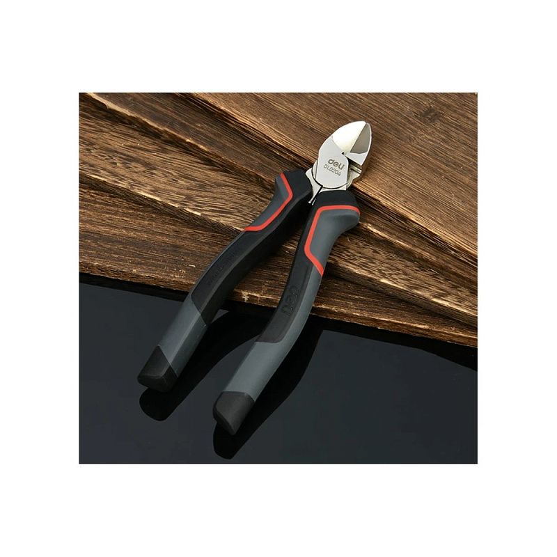 Бокорезы Deli RS EDL0204, 160 мм., красный, черный