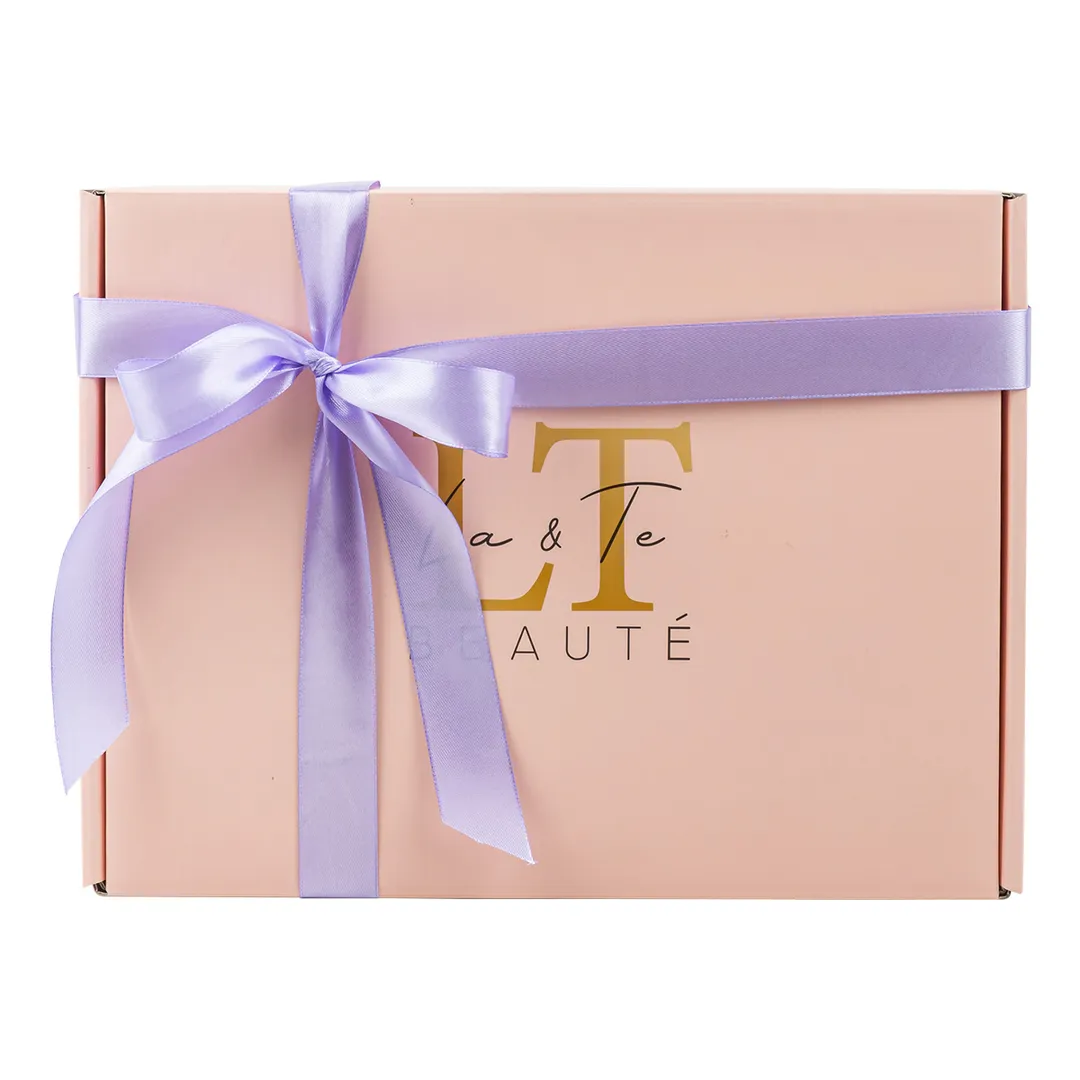 Набор Алоэ и зеленый чай, шампунь, спрей термозащита, маска для роста волос, расческа, повязка La and Te beaute LT-2 GR