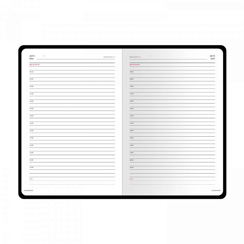 Ежедневник недатированный "Velvet", А5, 272 страницы, зеленый флуор